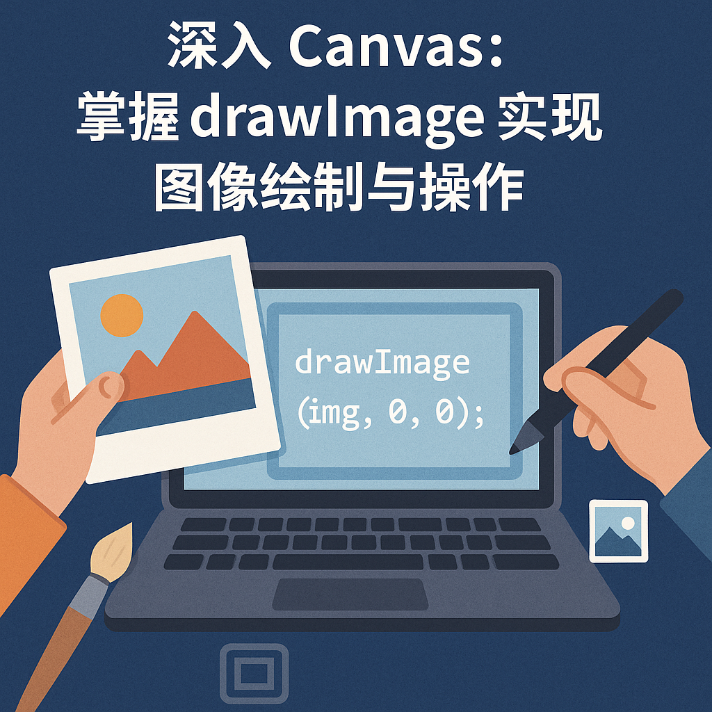 深入 Canvas：掌握 drawImage 实现图像绘制与操作